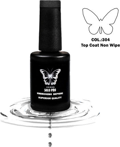 Solo Pro Top Coat pentru lacuri de unghii semipermanente 12ml