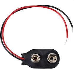 Battery Clip 9v Cable 15cm Blo009324 Blow 1 Piece