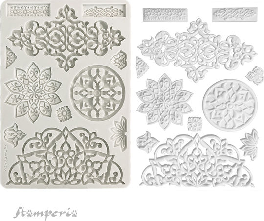 Formen Silikon A4 21x29.7cm Stamperia Art Stories Mandala