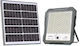 Outdoor Solar LED Flood Light 500W Cold White 6500K WiFi with Motion Sensor Photocell and Remote Control