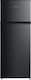 Morris Frigider cu două uși 204lt Î143xL55xA55cm. Negru B72207DTD