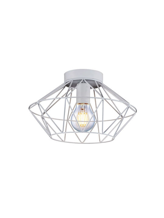 Vivalux Ceiling Mount Light 30cm White with Socket E27