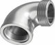 Кут 90° Мъжки Женски Inox 304 1/8" Инч 3мм