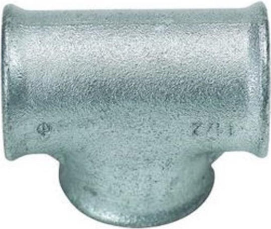 Verzinkt Rohr-T-Stück 2 Zoll 50mm