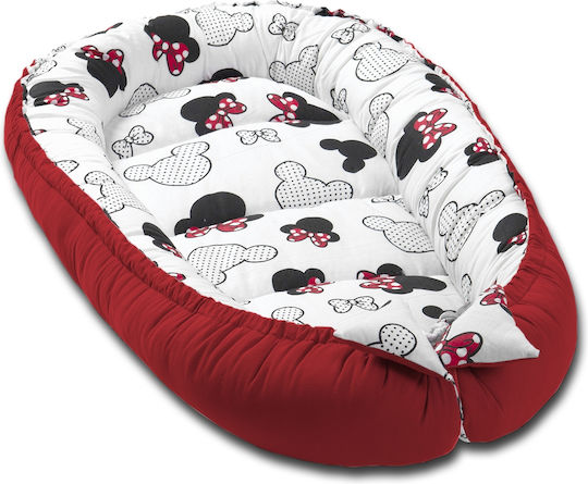 Kidizi Baby Nestkissen Rot 50x90cm Kidizi Baby Nestkissen Rot 50x90cm