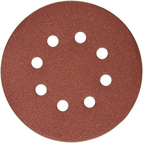 Orbital Sander Sanding Sheet K180 with 8 Holes 125x125mm