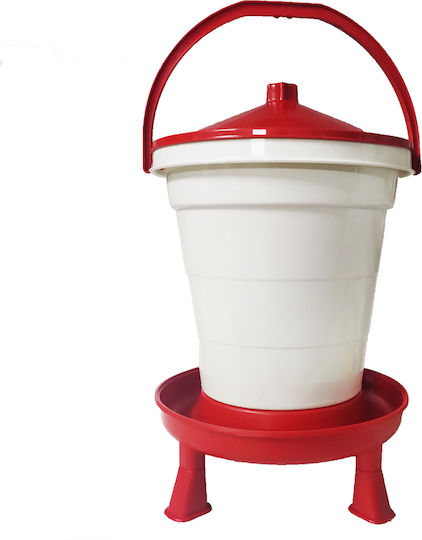Plastic Watering Can for Chickens and Poultry with Capacity 23lt 57x57cm.