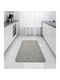 Rutschfest Küchenläufer Granite Grau-hell 80x160
