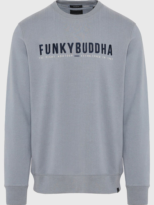 Funky Buddha Sweatshirt Gray