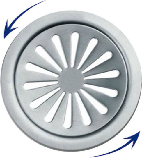 Bodenablauf Bad Rund Sicherheits Rostfreier Stahl Inox 304 Ø120