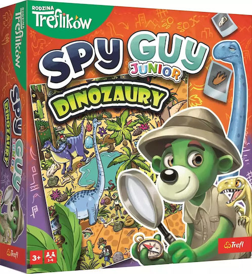 Board Game Spy Guy Junior Dinosaurs for 1-4 Players 3+ Years Old (PL) Trefl