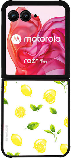 Калъф Sonique Fruit Series Motorola Motorola Razr 50 Ultra Лимон 01