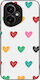 Калъф Sonique Heart Series Honor 400 5g Бял 02