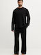 Calvin Klein Men's Winter Pajamas Set Black