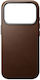 Nomad Back Cover Δερμάτινο Καφέ (iPhone 17 Pro)
