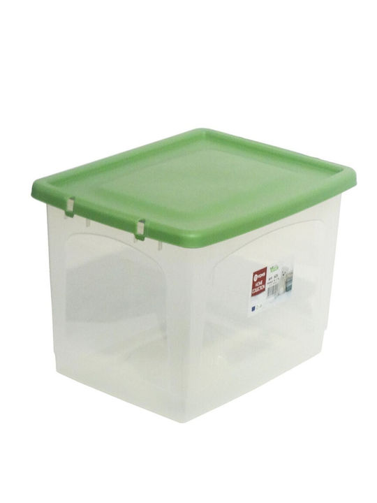 Viomes Plastic Storage Box with Wheels and Lid ...