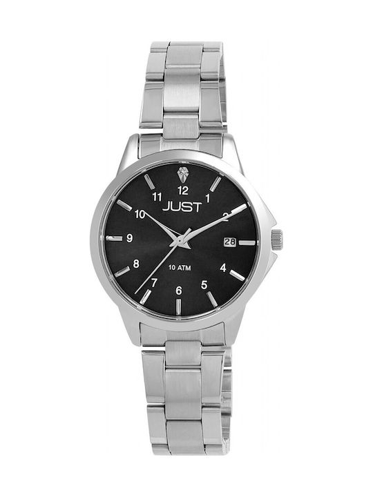 Just Watch Women's Watch with Silver Metal Bracelet