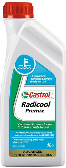 Castrol Radicool Premix Αντιψυκτικό Παραφλού Ψυγείου Αυτοκινήτου 1lt