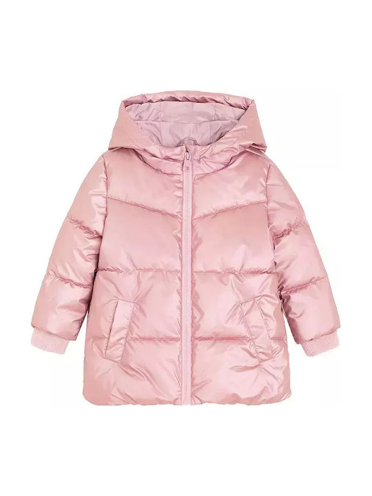 Kids' Casual Jacket with Hood Pink