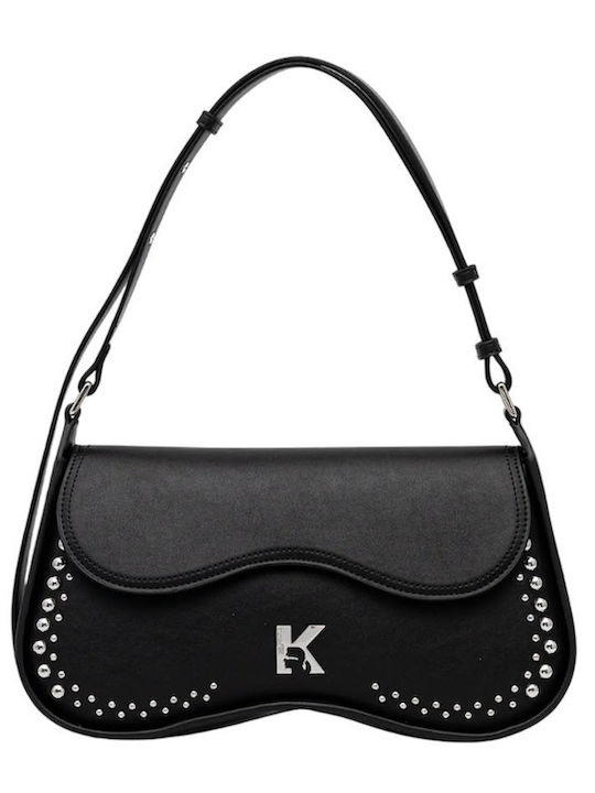 Karl Lagerfeld Women's Flap Bag Black