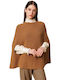 Women's Sweater Woolen Brown