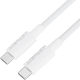 Acefast USB 2.0 Cable USB-C male - USB-C 60W White 1.2m