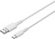 Sandstrom USB 2.0 Cable USB-C male - USB-A White 1.2m
