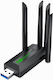 Wifi USB Адаптер Dual Band 2.4G+5GHz Wi-fi Dongle 4 Антени 802.11ac USB 3.0 Високоскоростен 1200Mbps Приемник Безжична Карта За PC Laptop