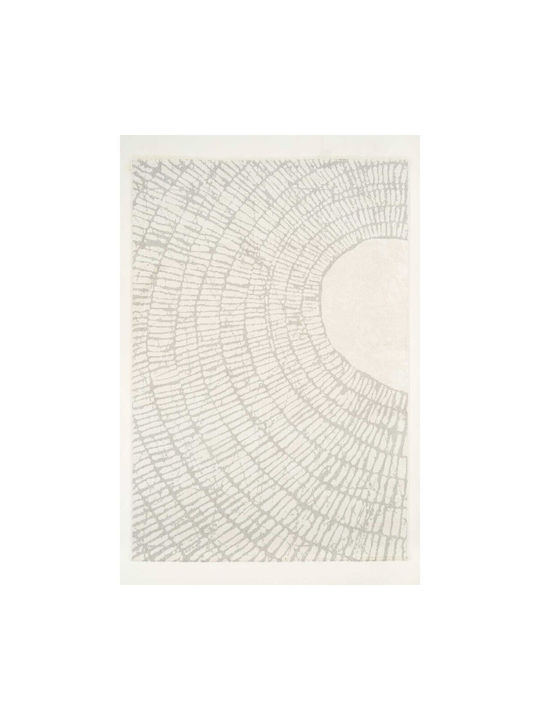 Ezzo Pavia F045b3r Teppich Rechteckig Synthetisch,Polyester/Cotton/Leather Cream