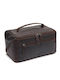 Leather Travel Toiletry Bag Chesterfield Brand C08.054201 Brown