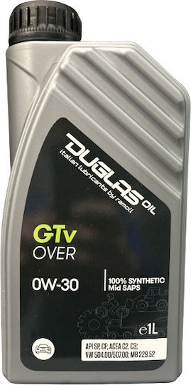 Duglas GTv Über Synthetisches Auto Schmierstofföl 0W-30 1lt