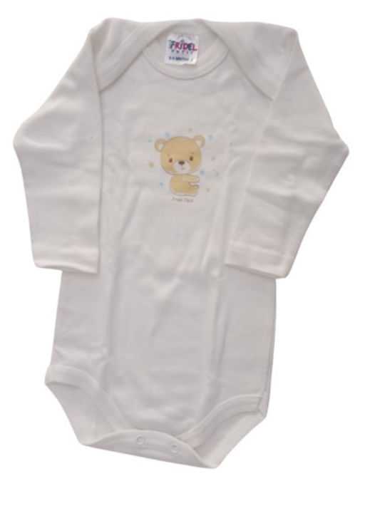 Fridel Petit Long-Sleeved White, Blue