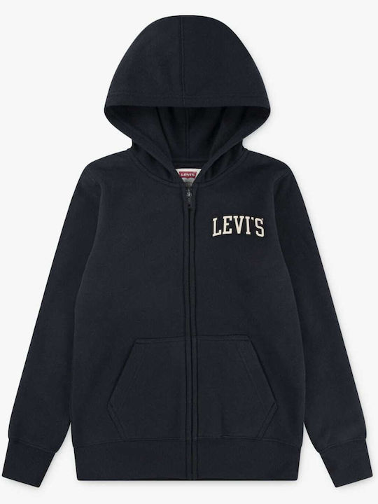 Levi's Παιδική Ζακέτα Φούτερ Μαύρο