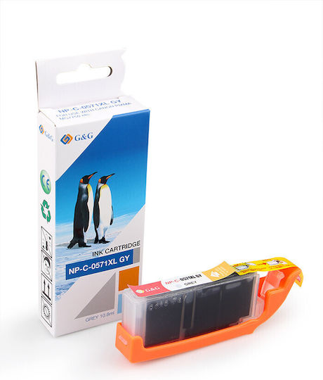 Cartuș Premium G&g Canon Cli-571gy Xl Gri 0335c001 Cli571gyxl
