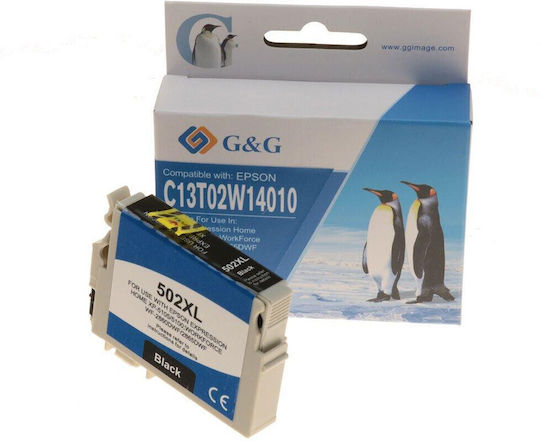 Cartuș Premium G&g Epson 502xl Negru C13t02w14010