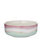 Butlers Serving Bowl Round Ceramic Green