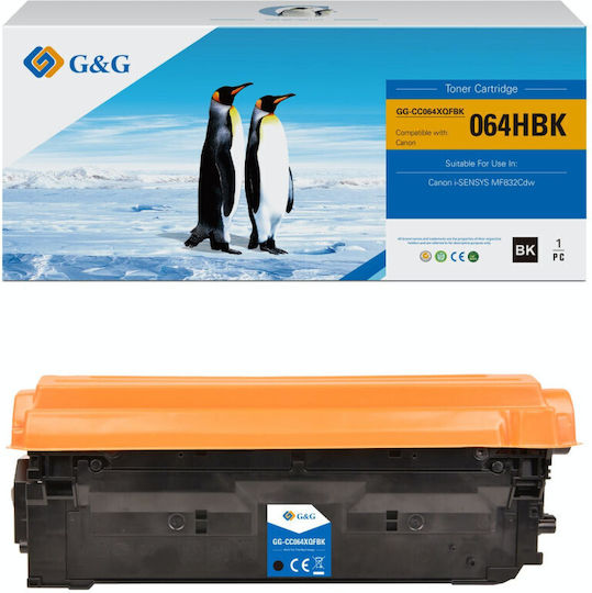 Toner Premium G&g 13.4k Canon 064h Negru 4938C001 Crg-064hbk Crg064hbk