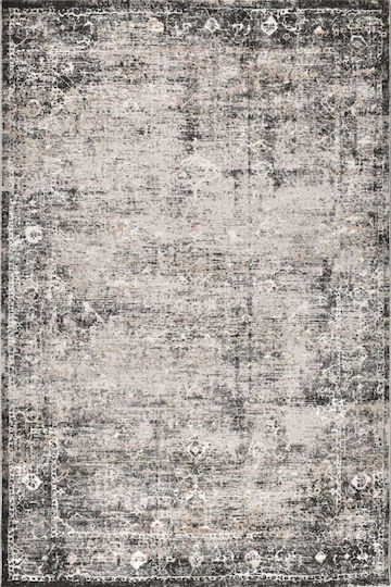 Polcarpet Quadro 360 Synthetisch,Polyester/Cotton/Leather Grey
