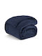 Sherpa Κουβέρτα Sherpa Υπέρδιπλη 220x240εκ. Dark Blue