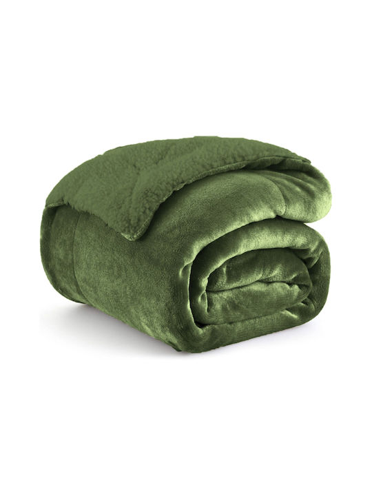 Sherpa Κουβέρτα Sherpa Υπέρδιπλη 220x240εκ. Dar...
