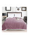 SpitiBazaar Blanket Furry Queen 220x240cm Pink