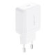 Acefast GaN Wireless Charger with USB-C Port 20W Power Delivery White