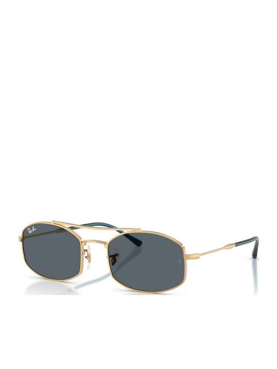 Ray Ban Unisex Γυαλιά Ηλίου με Χρυσό Μεταλλικό ...