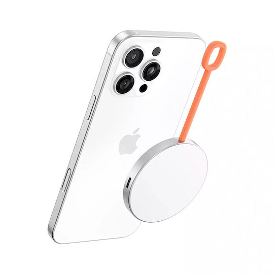 Wiwu Φορτιστής Magsafe 15W Λευκός (W037)