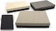 Paper Jewelry Box Lid Canvas Texture 16cm X 12cm X 3.5cm 0402298 Includes 6 Gray Pieces