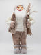 Santa Claus Beige Fur Ice Skates 60cm