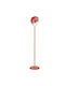 Opviq Floor Lamp H165xW25cm. with Socket for Bulb E27 Orange