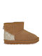 Wildleder Kinderstiefel Tabac Braun