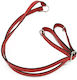 Vintage Adjustable Handles Backpack Rings Burgundy