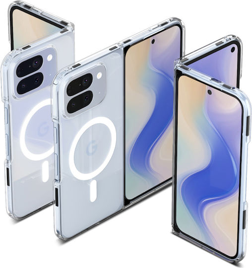 Spigen Ultra Hybrid Magsafe Umschlag Rückseite Kunststoff / Silikon 2mm Clear White (Google Pixel 10 Pro Fold)